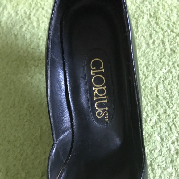 GLORIUS made in Brazil Women’s Patent Leather Black Heels Size 6 - Picture 6 of 14